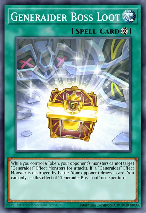 Generaider Boss Loot trading card