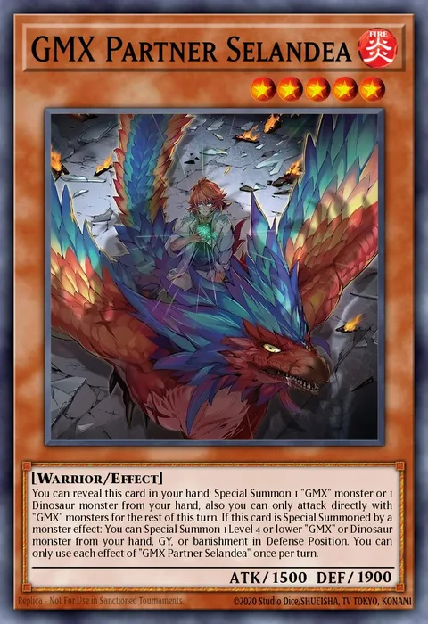 GMX Partner Selandea trading card