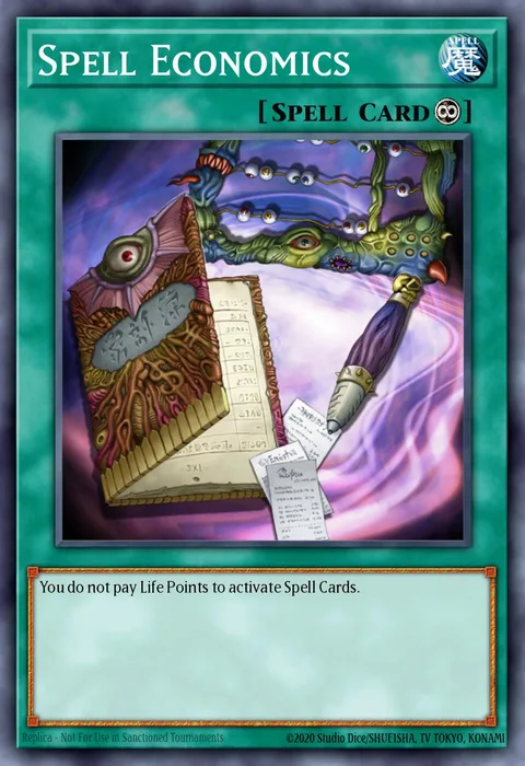 Spell Economics trading card