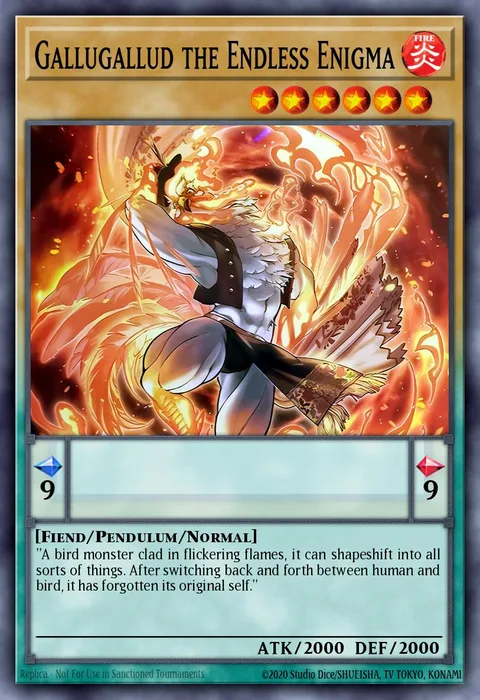 Gallugallud the Endless Enigma trading card