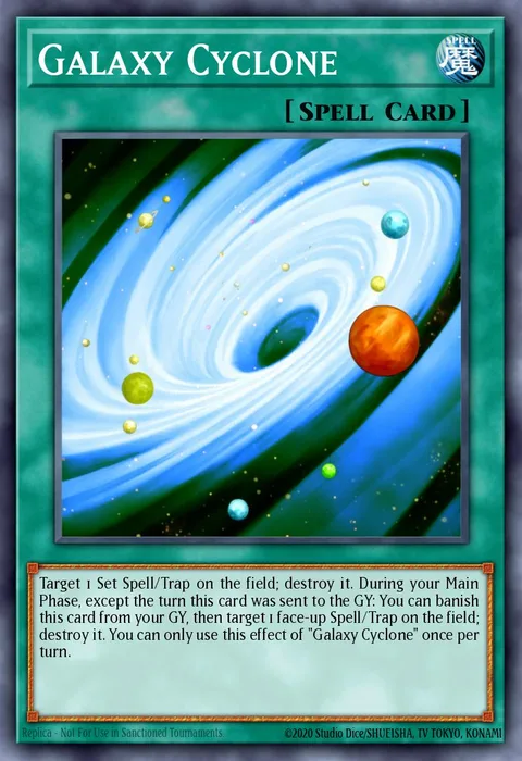 Galaxy Cyclone trading card