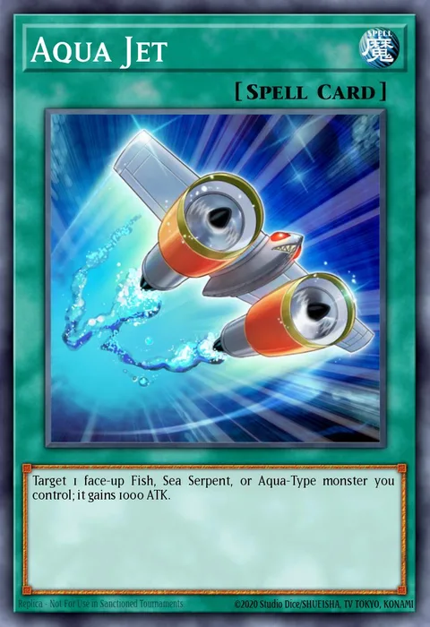Aqua Jet trading card