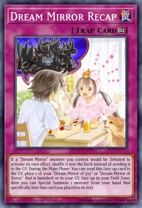 Dream Mirror Recap trading card