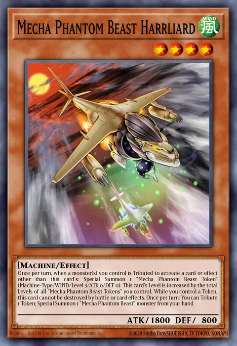 Mecha Phantom Beast Harrliard trading card