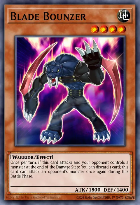 Blade Bounzer trading card
