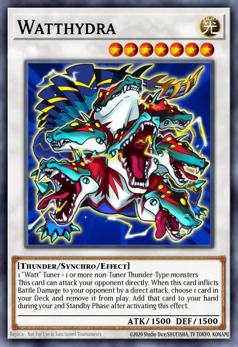 Watthydra trading card