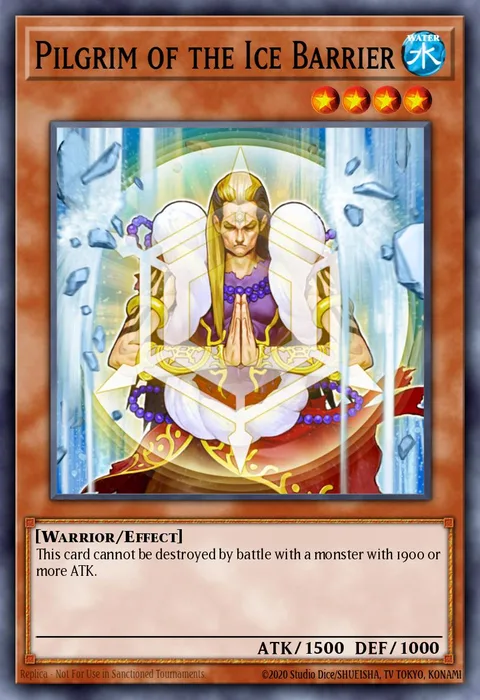 Pilgrim of the Ice Barrier trading card
