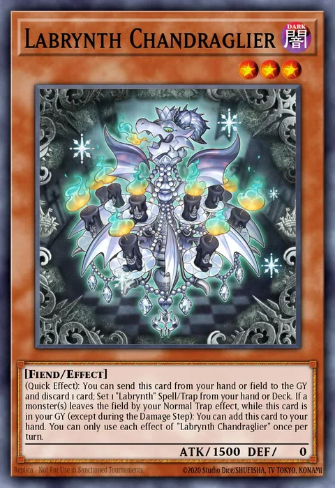 Labrynth Chandraglier trading card
