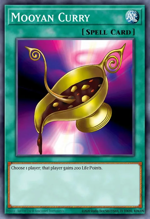 Mooyan Curry trading card