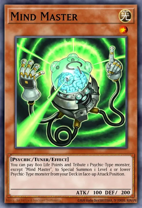 Mind Master trading card
