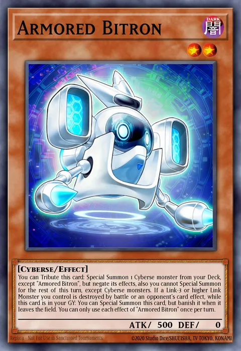 Armored Bitron trading card