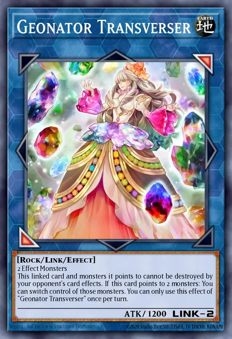 Geonator Transverser trading card