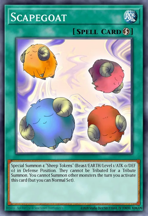 Scapegoat trading card