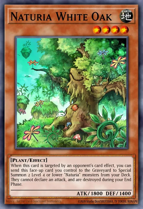 Naturia White Oak trading card
