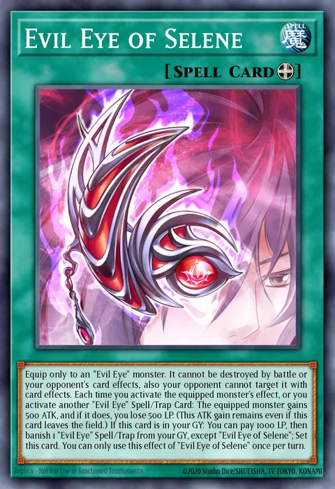 Evil Eye of Selene trading card