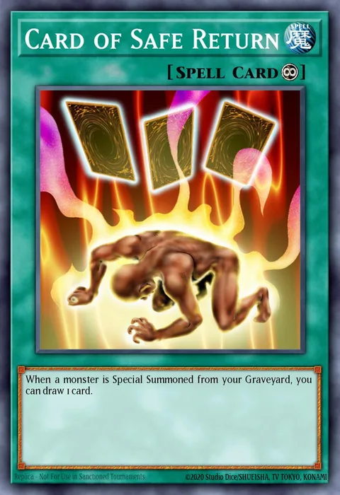 Card of Safe Return trading card