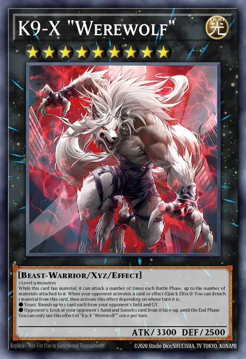 K9-X "Werewolf" trading card