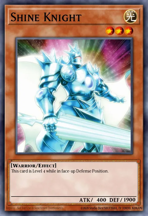 Shine Knight trading card