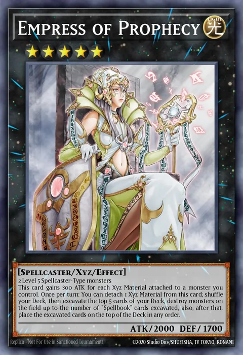 Empress of Prophecy trading card