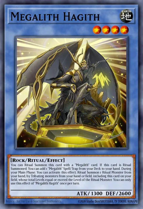 Megalith Hagith trading card