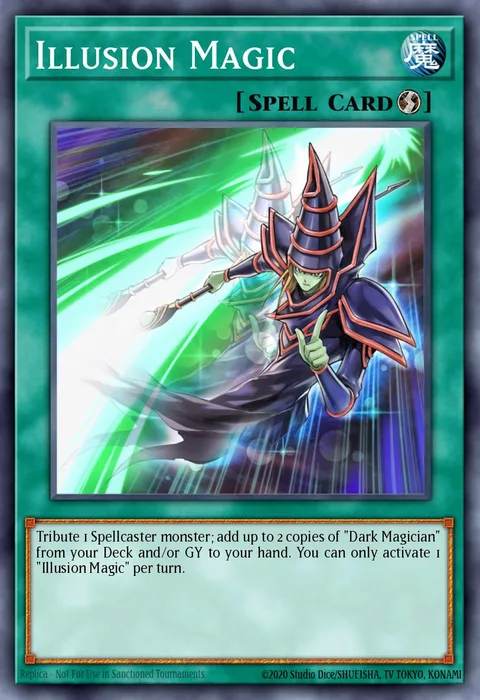 Illusion Magic trading card