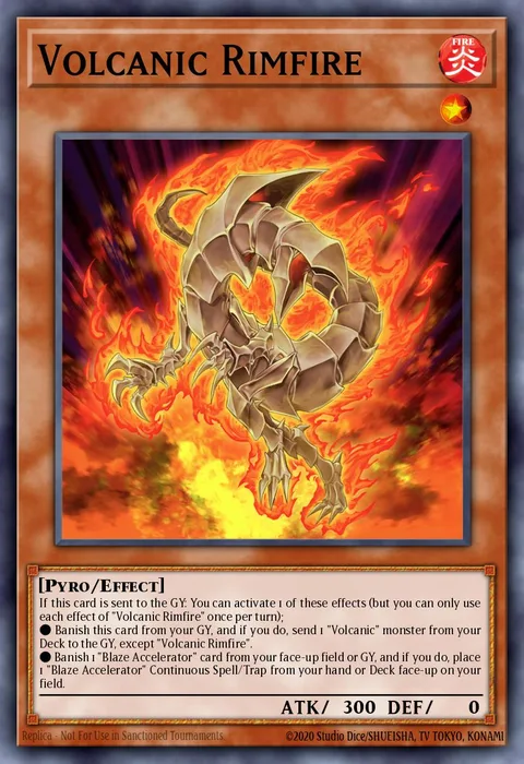 Volcanic Rimfire trading card