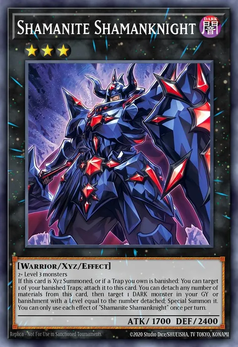 Shamanite Shamanknight trading card