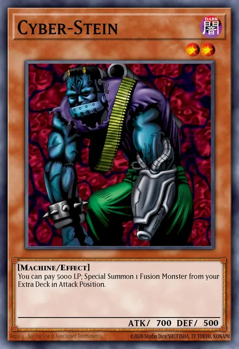 Cyber-Stein trading card