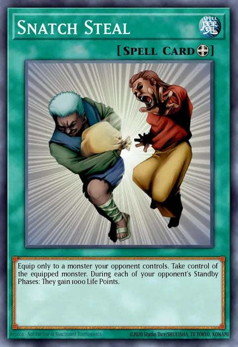 Snatch Steal trading card
