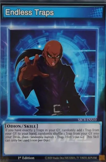 Endless Traps trading card