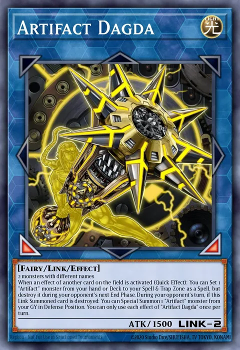 Artifact Dagda trading card