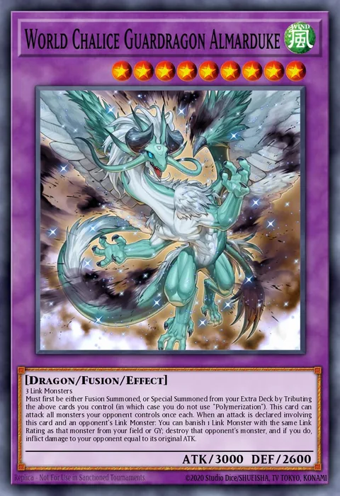 World Chalice Guardragon Almarduke trading card