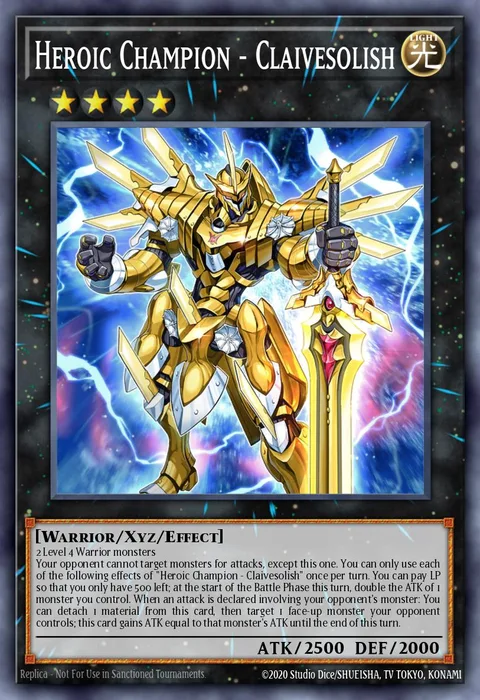 Heroic Champion - Claivesolish trading card
