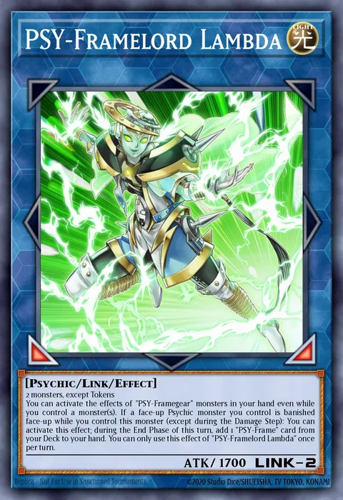 PSY-Framelord Lambda trading card
