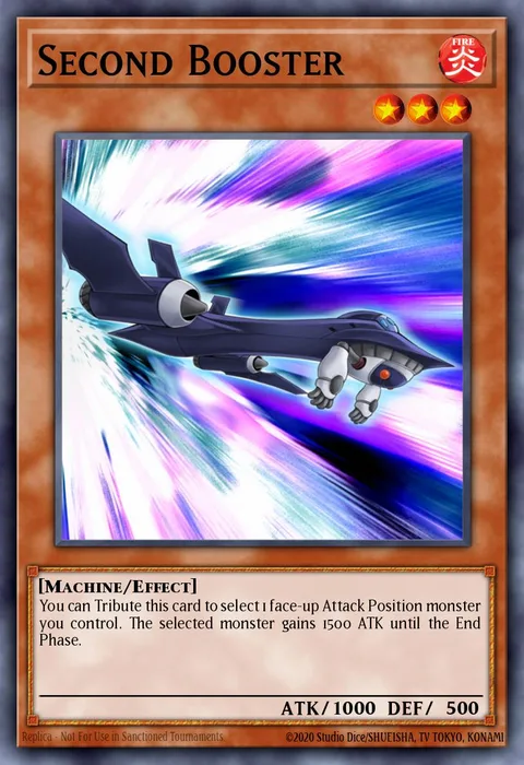 Second Booster trading card
