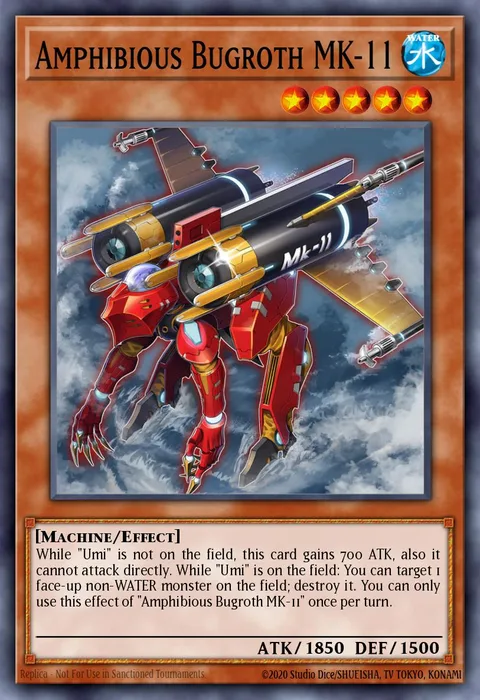 Amphibious Bugroth MK-11 trading card