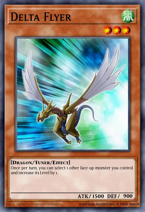 Delta Flyer trading card