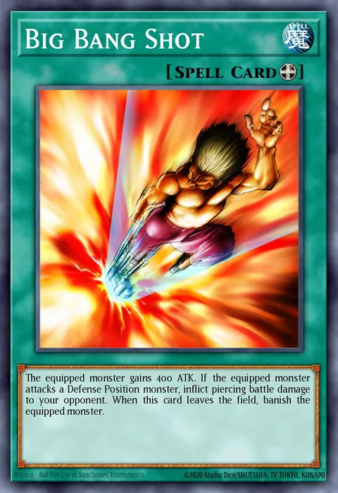 Big Bang Shot trading card