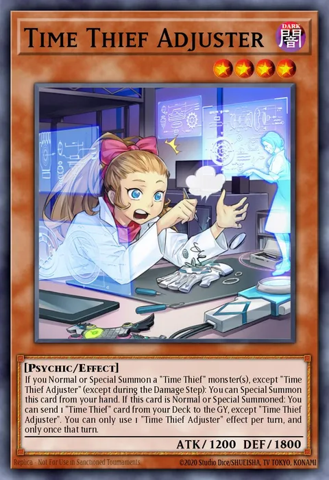 Time Thief Adjuster trading card