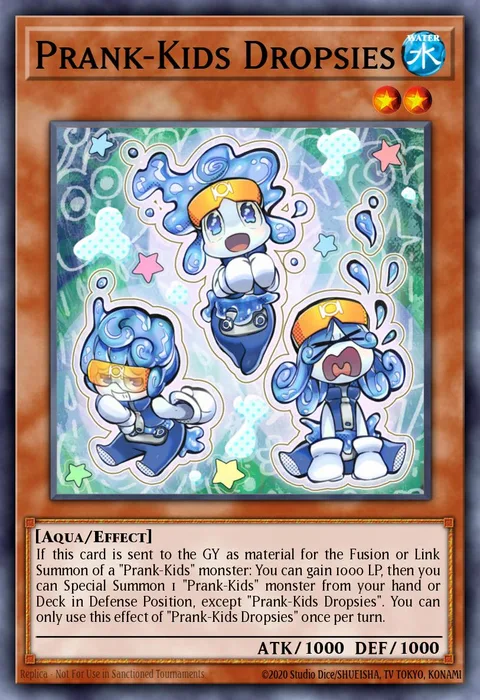 Prank-Kids Dropsies trading card