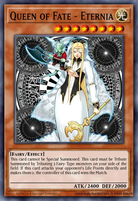 Queen of Fate - Eternia trading card