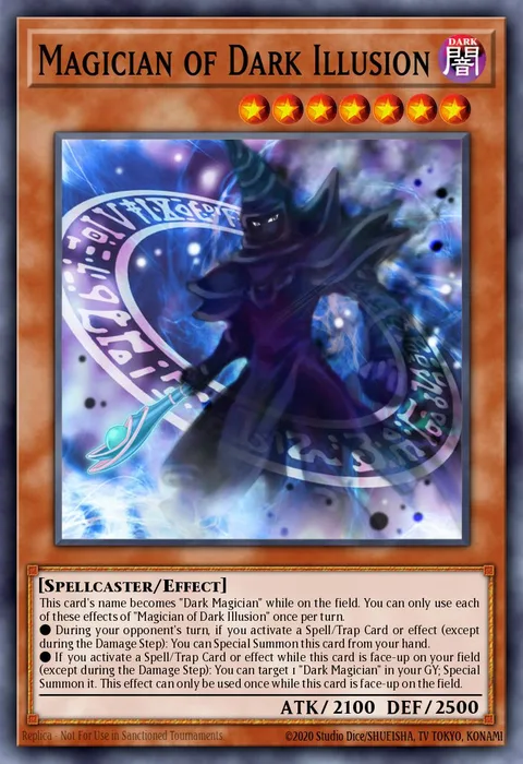 Magician of Dark Illusion trading card