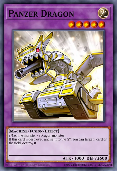 Panzer Dragon trading card