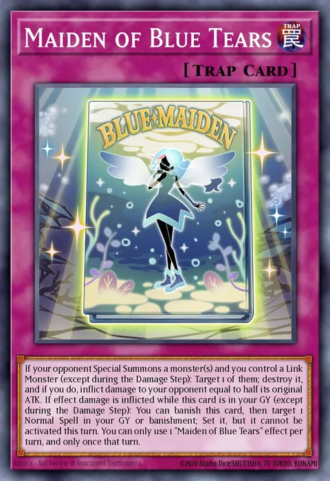 Maiden of Blue Tears trading card