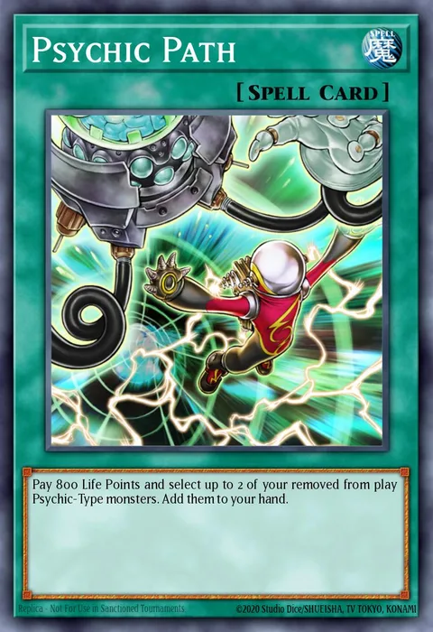 Psychic Path trading card