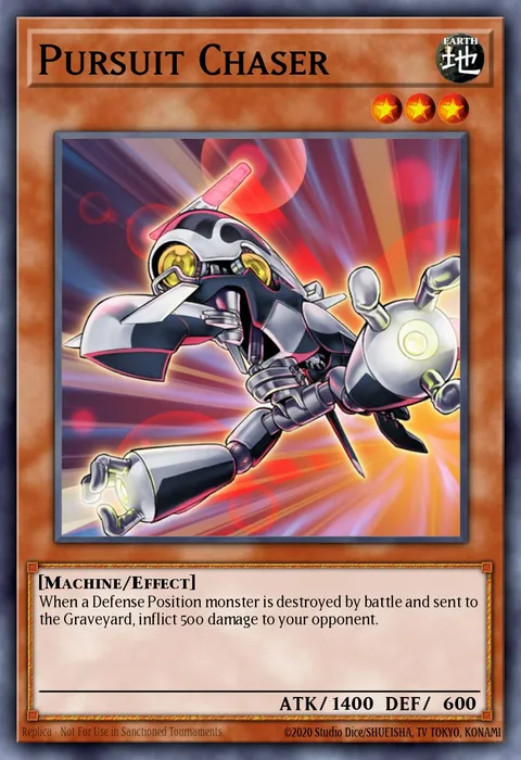 Pursuit Chaser trading card