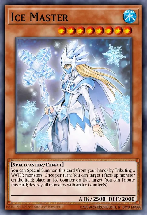 Ice Master trading card