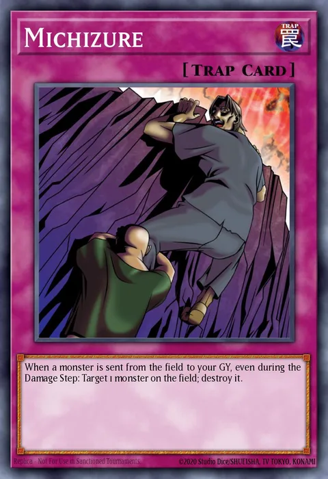 Michizure trading card