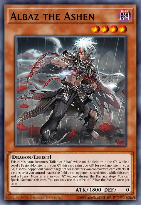 Albaz the Ashen trading card