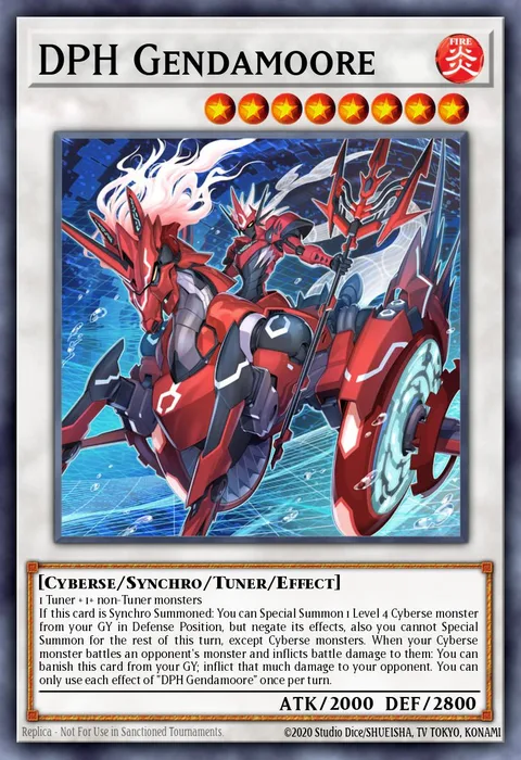 DPH Gendamoore trading card